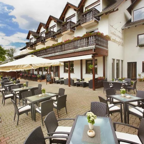 雷贝格布里克兰德酒店，位于Obermoschel的酒店
