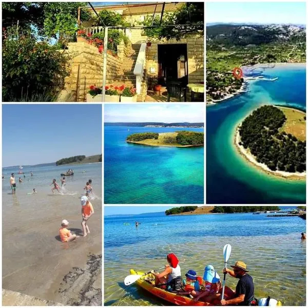 Apartment Roko (10m from the beach)，位于帕什曼的酒店