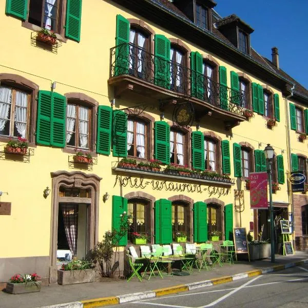 奥克斯多利斯玫瑰酒店及餐厅，位于Wingen-sur-Moder的酒店
