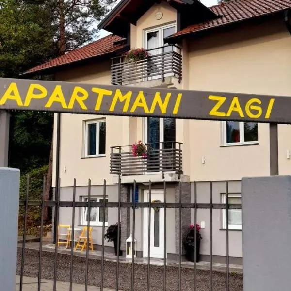 Apartmani Zagi，位于拉科维察的酒店