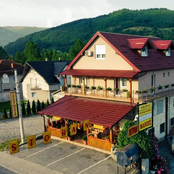 Restoran & Motel Manjež，位于比耶洛波列的酒店