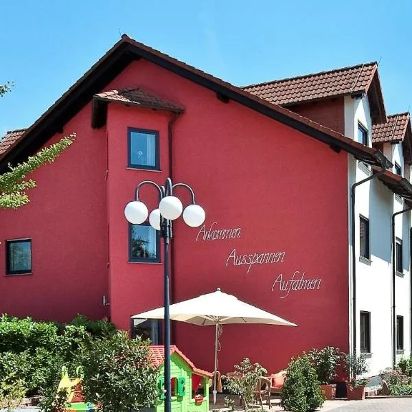 Hotel Bei den Tongruben，位于Ronneburg的酒店