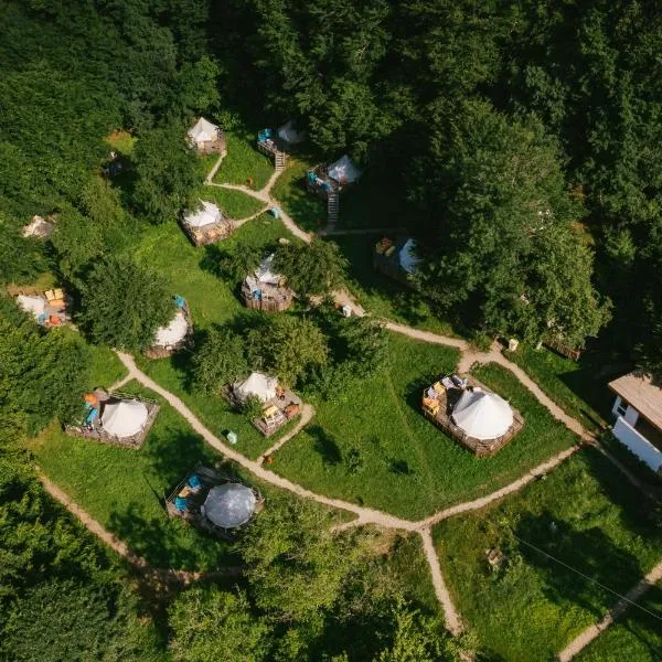 Green Camp - Adventure Glamping，位于Bîsceni的酒店