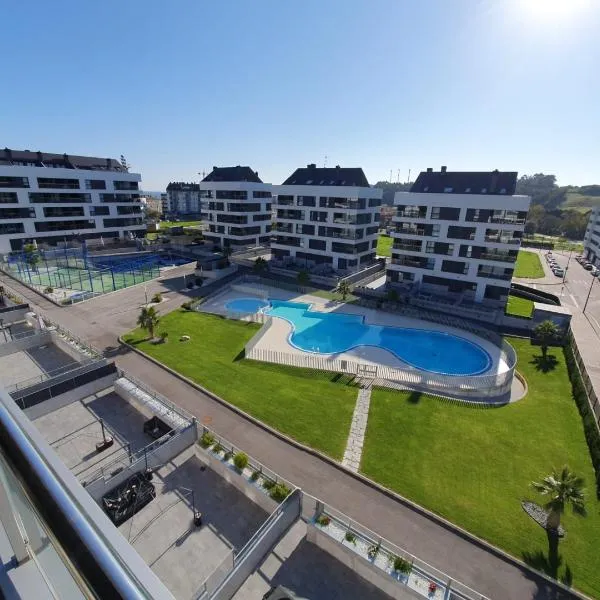 Apartamento 3 habitaciones Miramar, Luanco，位于卢安科的酒店