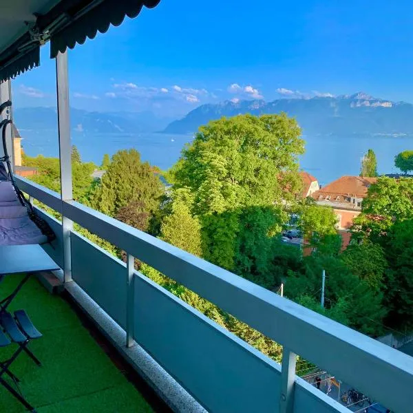 High standing apartment in Ouchy - Lausanne，位于贝尔蒙叙尔洛桑的酒店