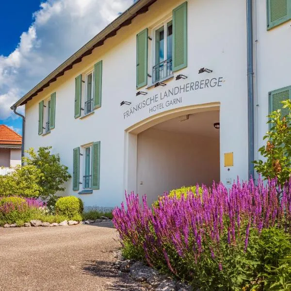 Fränkische Landherberge, Hotel Garni，位于Pfarrweisach的酒店