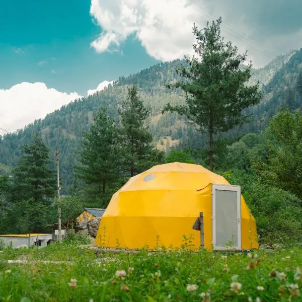 Whoopers Boutique Resort Jibhi，位于吉布的酒店