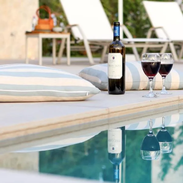 My Mediterranean Corfu Luxury Villa with Private Swimming Pool，位于康托卡利的酒店