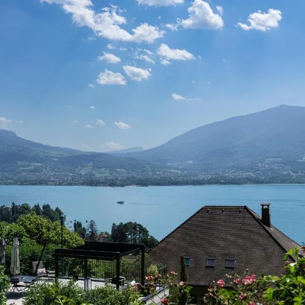 T3 avec vue sur le lac d'Annecy，位于维里尔·杜·拉克的酒店