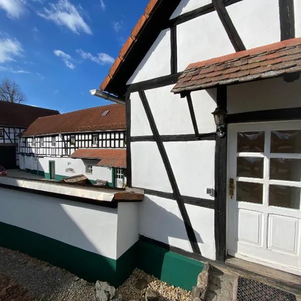Thüringer Tannenhof Ferienwohnungen，位于Geroda的酒店