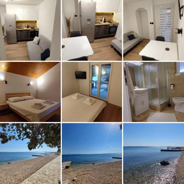 Apartment by the sea Renata in Punta Skala，位于佩特坎内的酒店