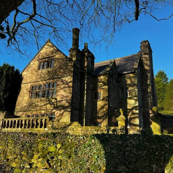 Riber Hall Manor，位于Matlock Bank的酒店