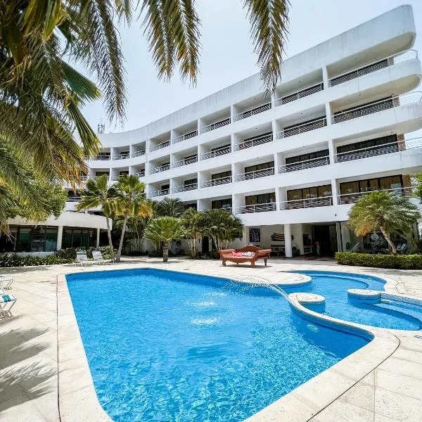 Hotel California Playa El Yaque，位于Agua de Vaca的酒店