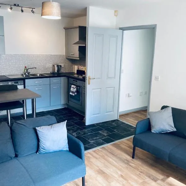 1 Bedroom Apartment - Bedworth Nuneaton Coventry，位于欣克利的酒店