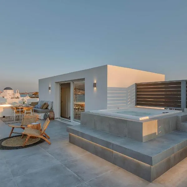 Nautica suites - Grand Suite with jacuzzi，位于安提帕罗斯岛的酒店