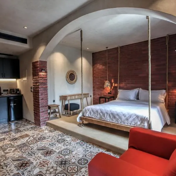 Meteora Heaven and Earth Kastraki premium suites - Adults Friendly，位于卡兰巴卡的酒店