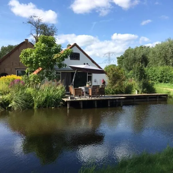 De Beijersche Stee , Landhuysje，位于Nieuwkoop的酒店