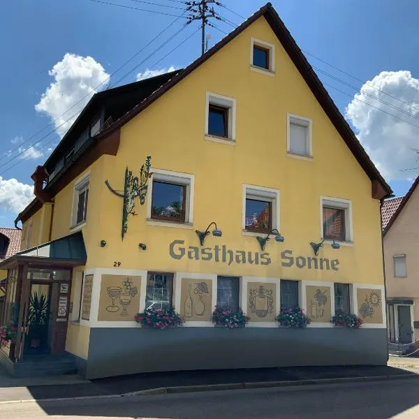 Gasthaus Sonne，位于Gammelshausen的酒店