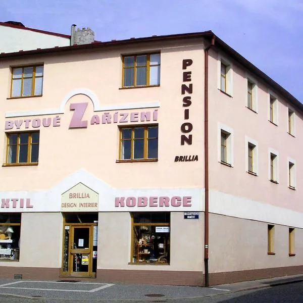 Pension BRILLIA，位于Božanov的酒店