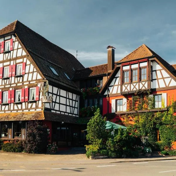 Hotel Krone，位于Trichtingen的酒店