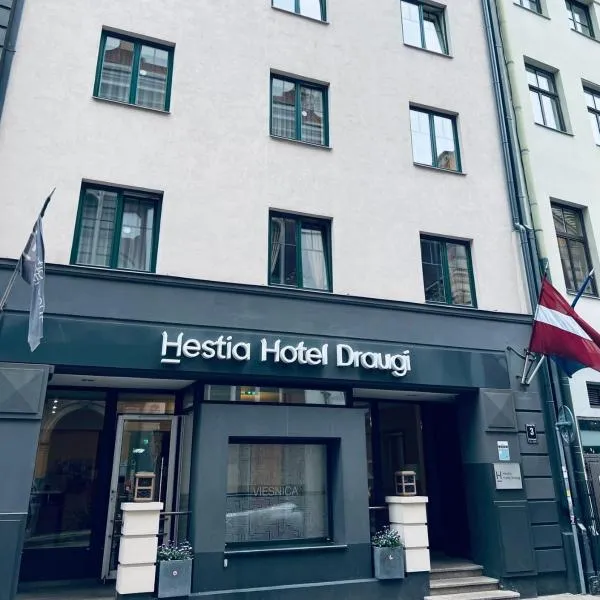 Hestia Hotel Draugi，位于Tīraine的酒店