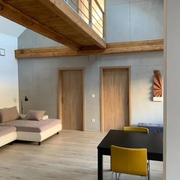 Loft Pihenő és Wellness Ház，位于Balatonszőlős的酒店