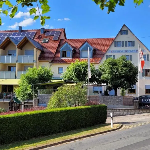 高思特奥夫谷内鲍姆蓝德酒店，位于Engelthal的酒店