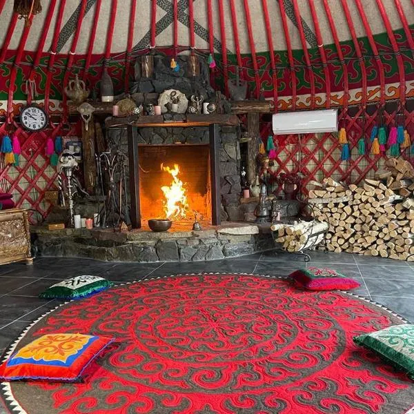 Ak-Tengir Yurt Resort，位于Tamga的酒店