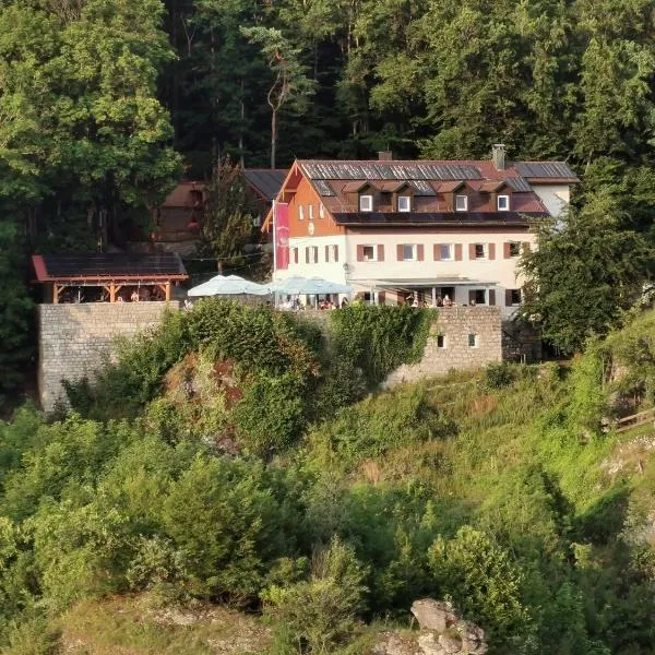 Naturfreundehaus Veilbronn，位于Gasseldorf的酒店