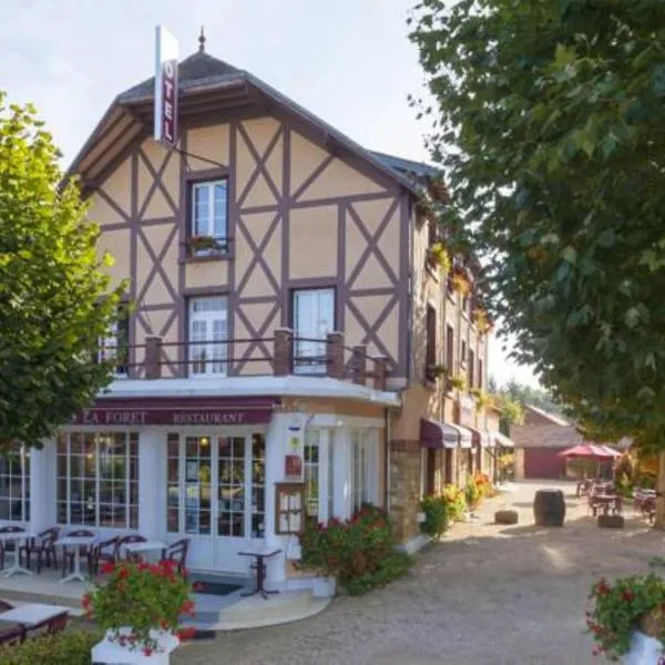 Le Chalet de la Foret Logis Hôtel 3 étoiles et restaurant，位于Méry-sur-Cher的酒店