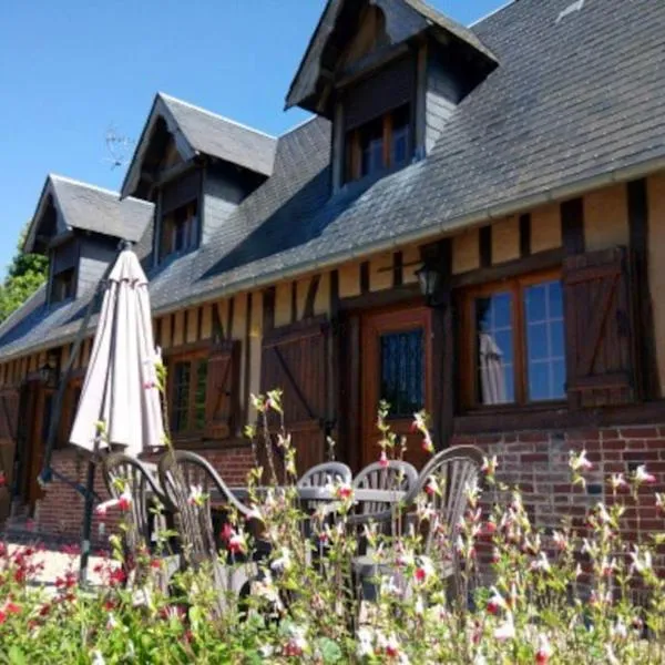 La bergerie, cottage normand 5 pers. avec piano，位于Berthouville的酒店