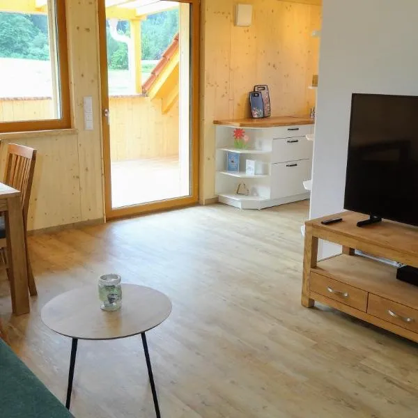 WaldBlick im Happy Allgäu - Wohnung mit großer Dachterrasse，位于阿尔戈伊地区洛伊特基希的酒店