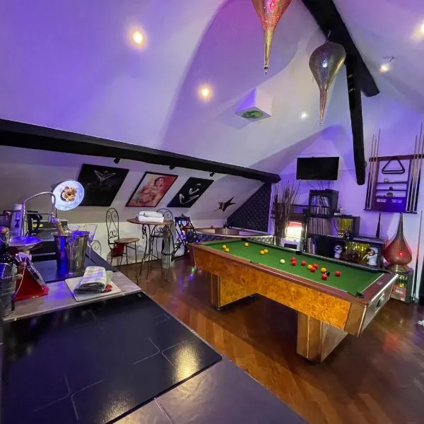 Chambre & Lounge Privé Jacuzzi，位于Marolles-en-Hurepoix的酒店