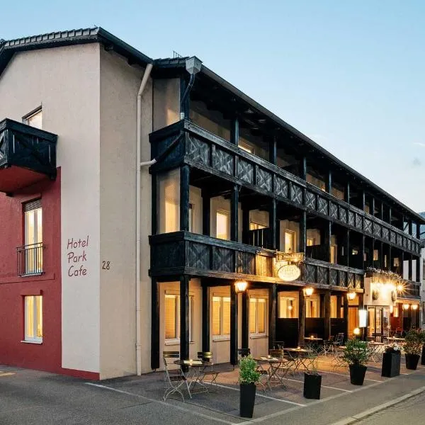 赖克尔公园咖啡酒店，位于巴特阿巴赫的酒店
