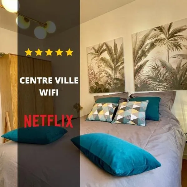 DOWNTOWN COCOON - CENTRE VILLE - WiFi - NETFLIX，位于亚眠的酒店