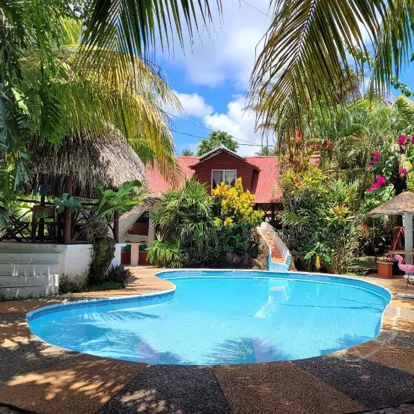 Hotel y Restaurante La Cabaña el Viajero，位于Barra San Marcos的酒店