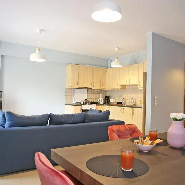 2 Bedroom Apartment near the Athens Airport, Spata，位于斯巴达的酒店