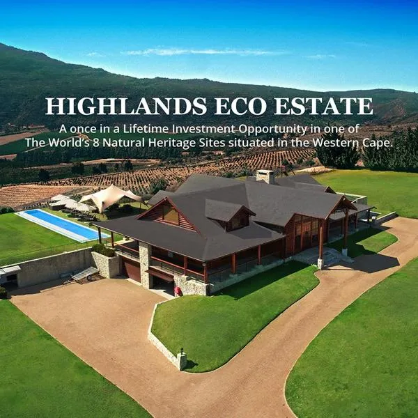 Highlands Eco Estate，位于Het Kruis的酒店