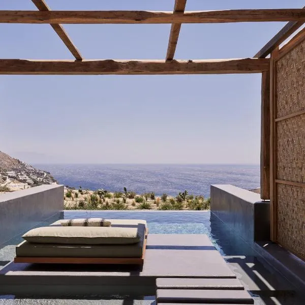 Archipelagos All Suites，位于埃利亚海滩的酒店