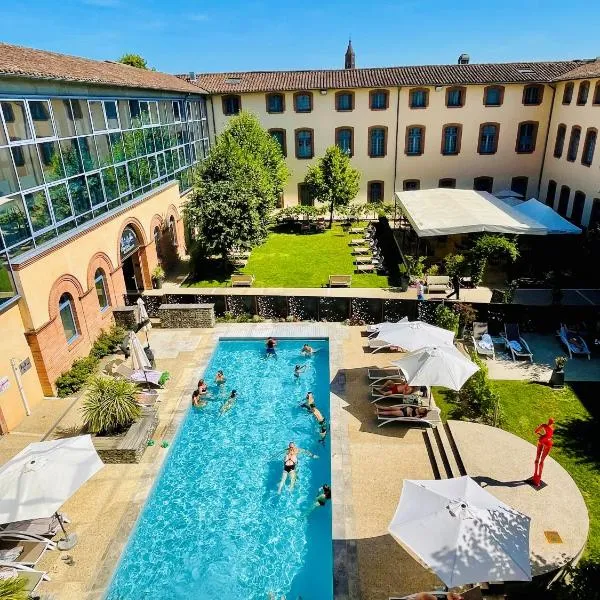 Abbaye des Capucins Spa & Resort，位于蒙托邦的酒店