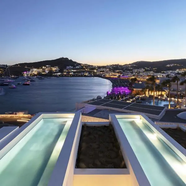 CUBIC Mykonos Seafront Design Suites，位于奥诺斯的酒店