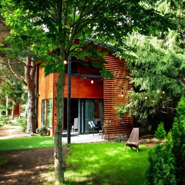 Domek w Długosiodle 2 sypialnie przy samym lesie，位于Długosiodło的酒店