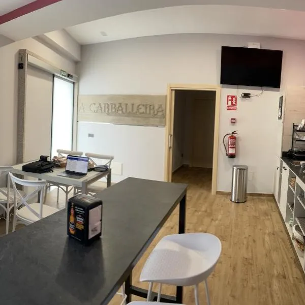 Albergue a Carballeira，位于比拉尔瓦的酒店