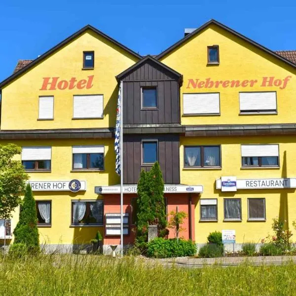 Hotel und Restaurant Nehrener Hof，位于Ofterdingen的酒店