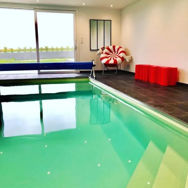 Ty Marie Neiz Vran - Villa luxe vue mer, 80 mètres de la plage，位于凯卢昂的酒店