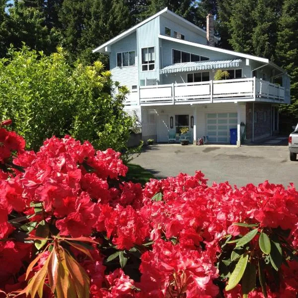 湾景住宿加早餐酒店，位于Shawnigan Lake的酒店