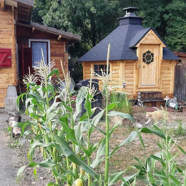 1 Bed Cabin - Sleeps 4 - Pets - Lake - Wifi，位于Renac的酒店