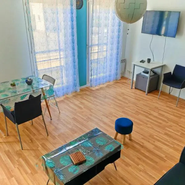 CHARMANT APPARTEMENT SUR SOTTEVILLES LES ROUEN，位于Saint-Sever的酒店