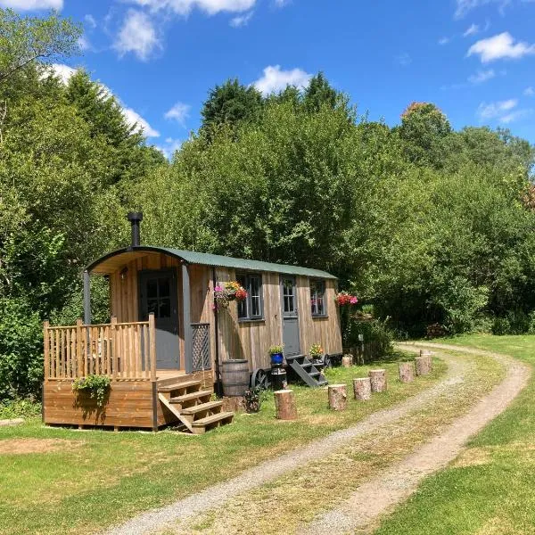 Brook the Shepherd Hut，位于索尔塔什的酒店