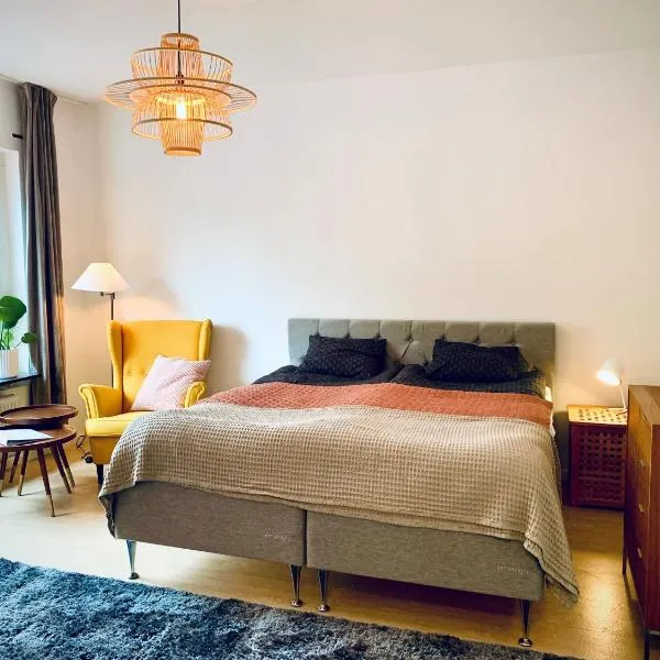 Gamla Järnvägsgatan 6，位于博尔奈斯的酒店